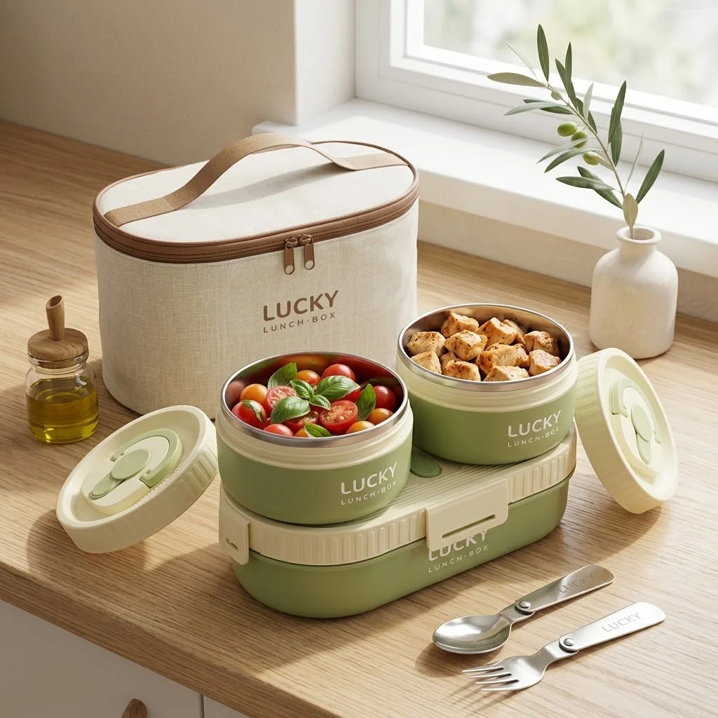 304 Stainless Steel Thermal Be - огляд і ціна Food Storage With Dividers