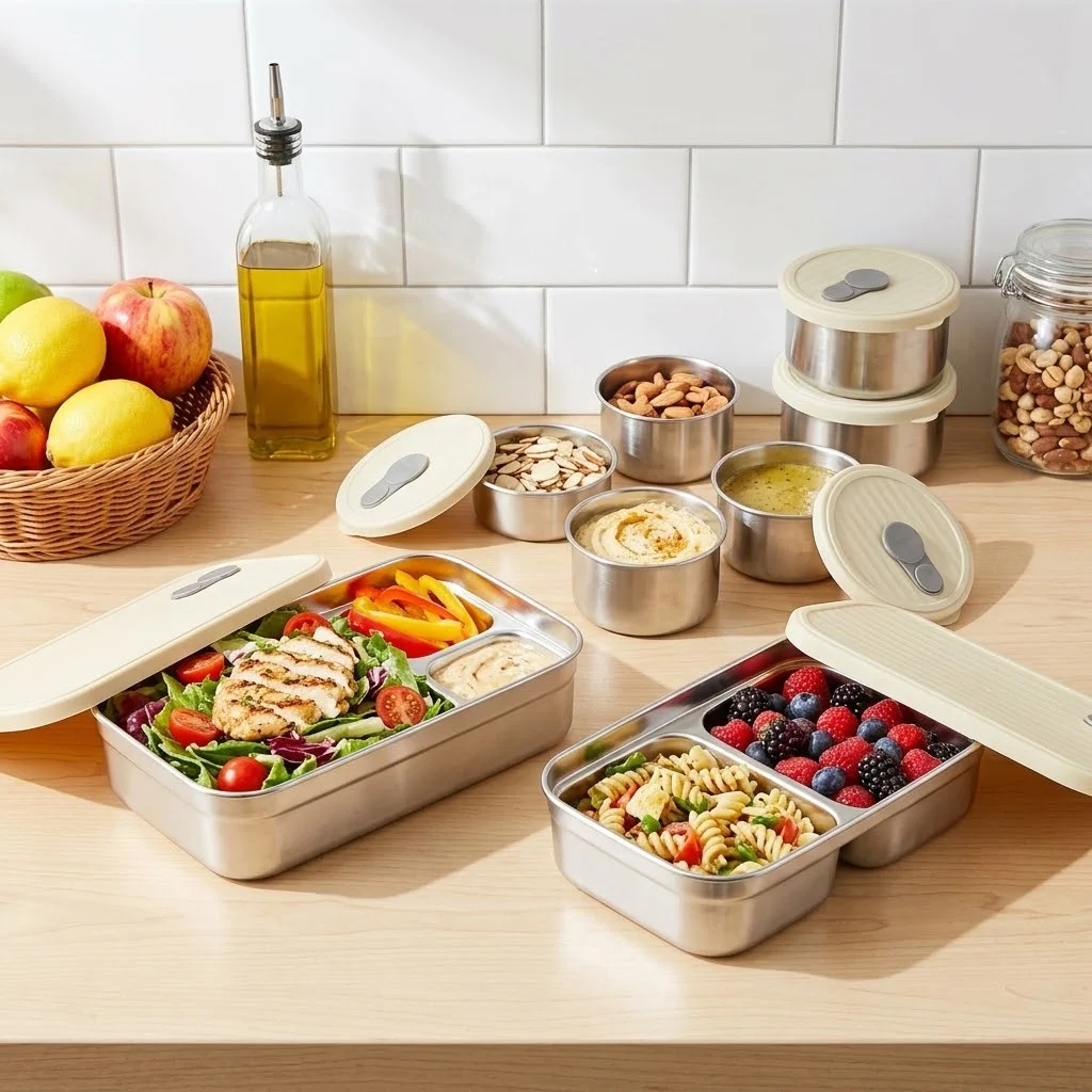 304 Stainless Steel Lunch Box  - огляд і ціна Food Storage Oven Safe