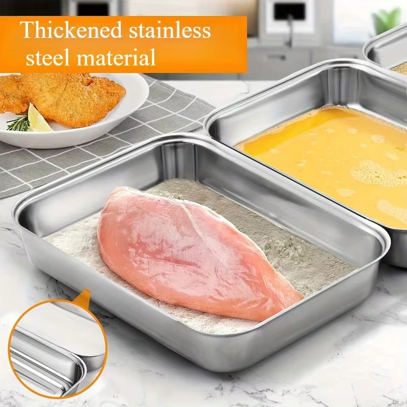 Three-Piece Stainless Steel Fo - огляд і ціна Food Storage Meals