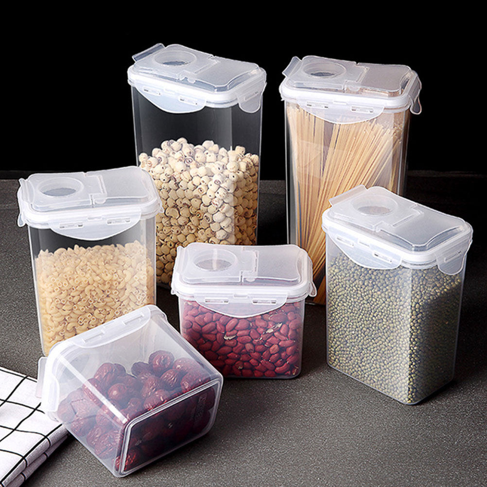2Pcs Plastic Food Storage Jars - огляд і ціна Food Storage Containers