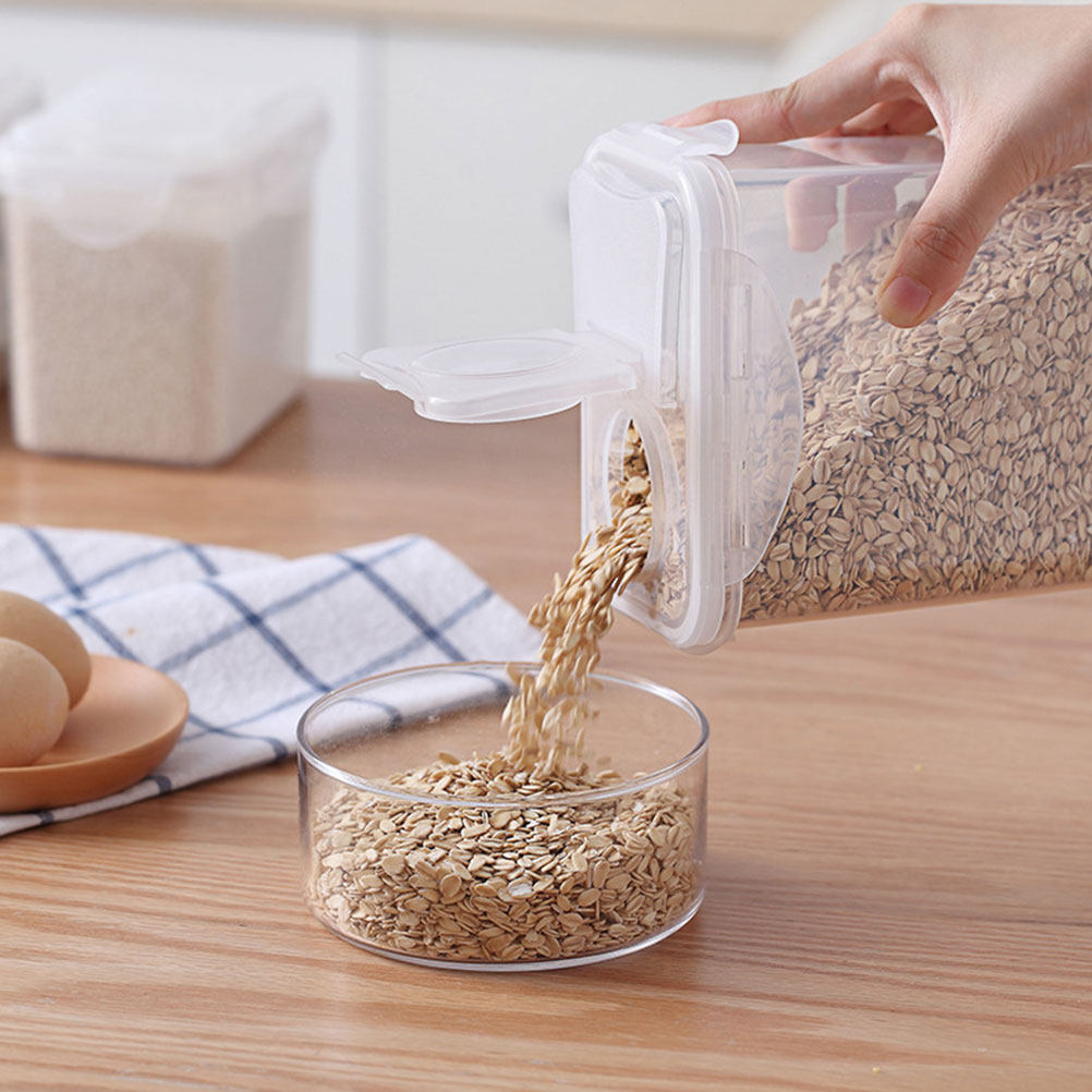 2Pcs Plastic Food Storage Jars - огляд і ціна Food Storage Containers