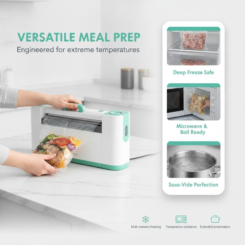 100 PCS BPA Free Vacuum Sealer - огляд і ціна Food Storage Bag